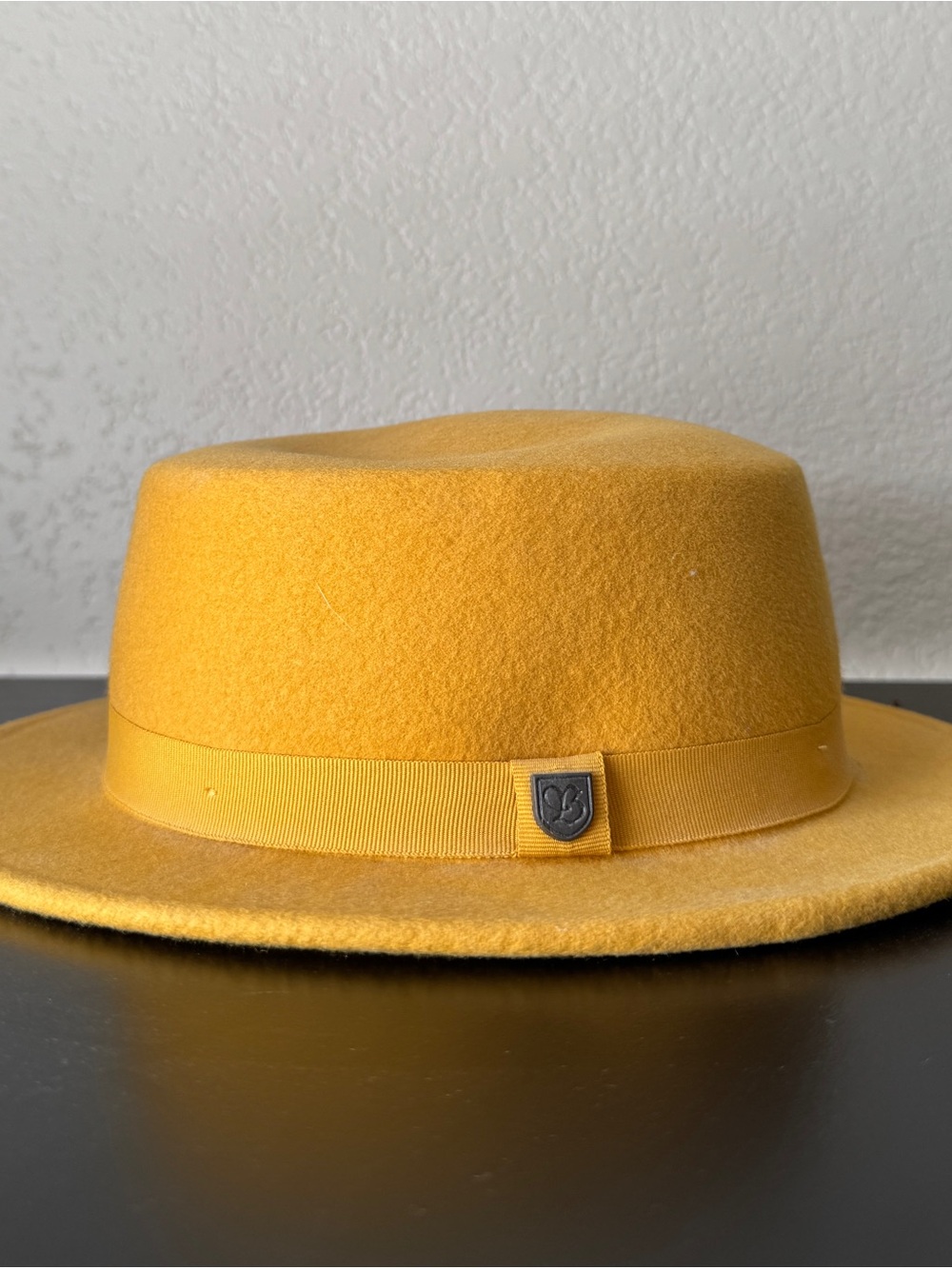 Brixton Hat - Yellow, Size Medium - 58cm